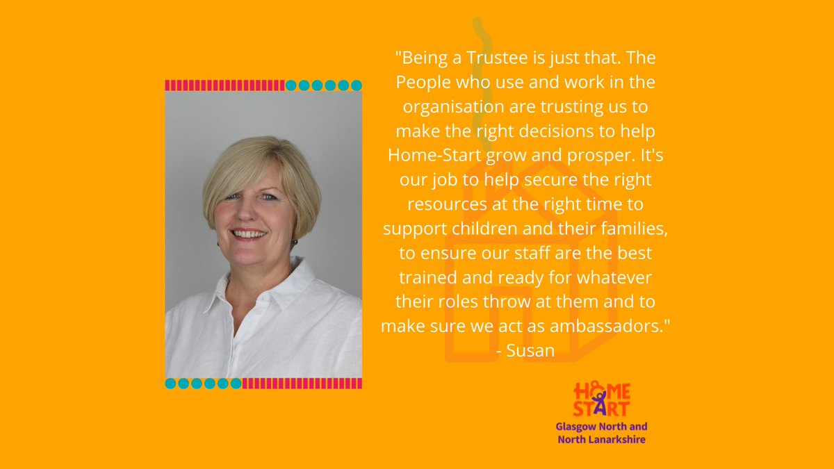 Another quote from our Trustee - Susan, great words - Thank you so much Susan ❤️ #BecauseChildhoodCantWait #TrusteeWeek #ThankYou #HomeStartTrustee #HomeStartVolunteer