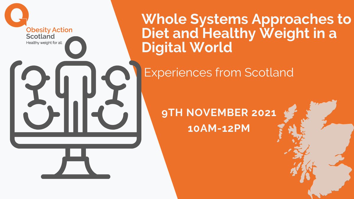 obesityactionsc's tweet image. ICYMI:📣❕ On the 9th of November we will be hosting an online webinar to discuss Whole Systems Approaches in the digital world. There will be speakers from a few of the early adopter regions in Scotland🤝 #DigitalLeaders

Register to attend here ▶️ ow.ly/n8XB50GCwQh