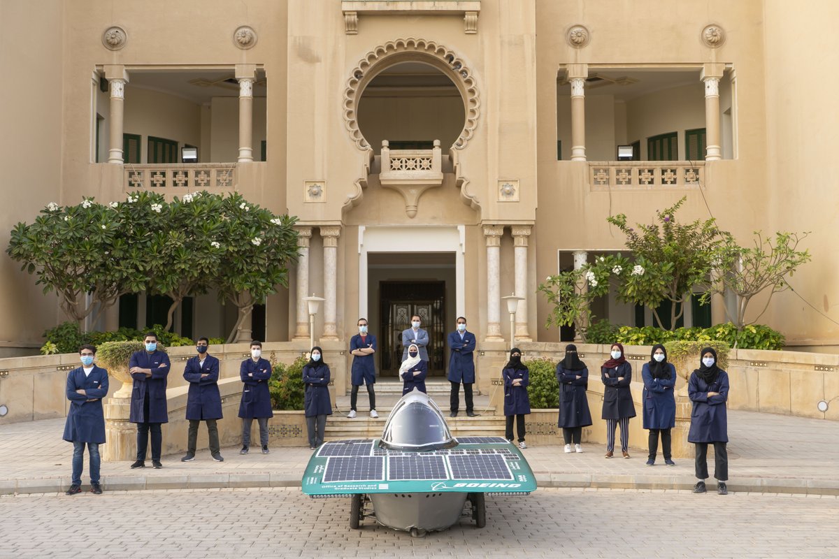 Solar_Challenge's tweet photo. 2022 Sasol Solar Challenge Team Profile
Alfaisal Boeing Solar Car Team @AlfaisalSolar

The first #SolarCar team to be introduced that will make their debut at the 2022 #SasolSolarChallenge. 

Read more about their project https://t.co/COv6qR9vJM

#RenewableEnergy #FutureMobility https://t.co/l5NGFbO660