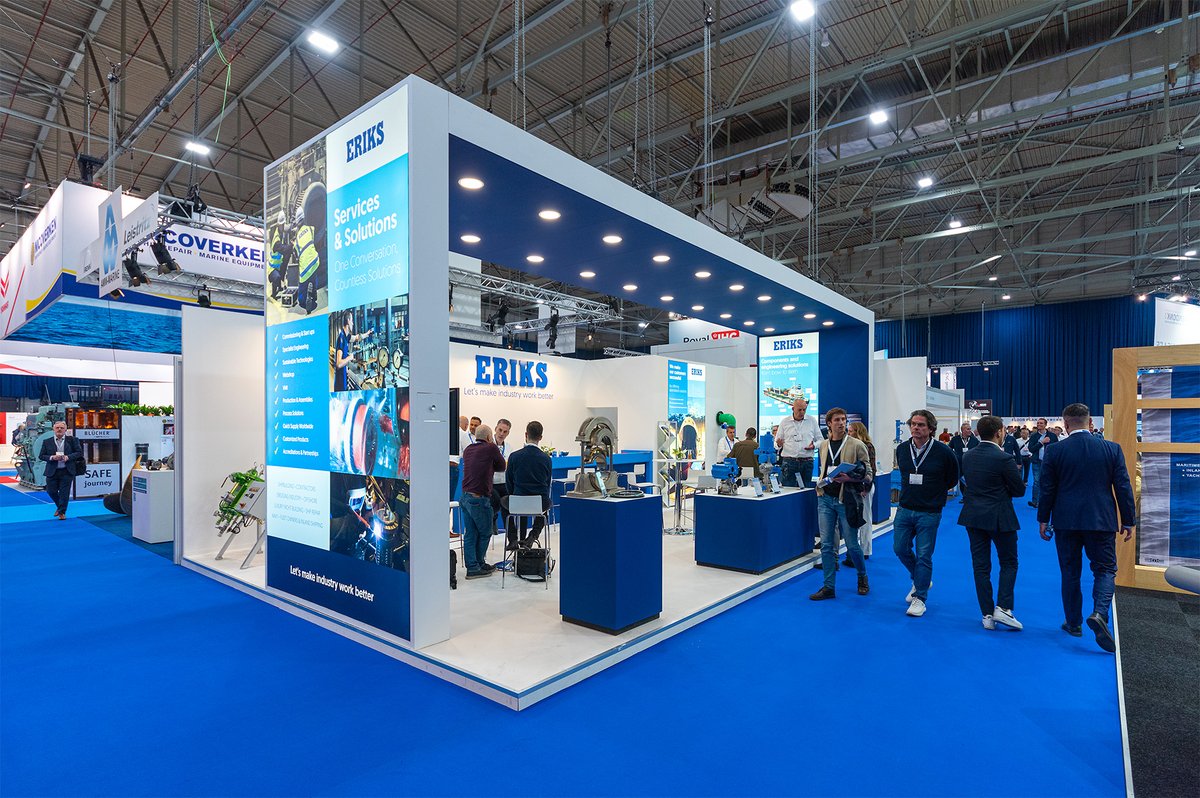 ERIKSbv's tweet photo. Dag 3: @Europort2021 Beursdag XL!
Donderdag 4/11 is er tot 21:00 de tijd om het #ERIKS team van Marine Experts te ontmoeten in hal 1, op stand 1315. Gratis registratie: https://t.co/mWsFJZBITL

#maritime #shipbuilding #europort2021 #europort #rotterdam #letsmakeindustryworkbetter https://t.co/vXHI7mU0AJ