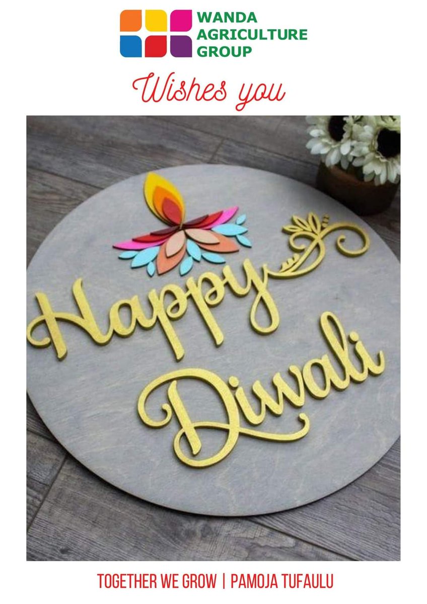 WandaAgGroupLtd's tweet photo. May the merriment of this wonderful festival of Diwali fill your life with infinite joy. From #wag we say #happydiwali2021 🔥🔥🔥
#TogetherWeGrow
#pamojatufaulu
@UN @denmarkinkenya @DKambKenSom @missmoonke @Hon_Kiunjuri @MESPT_ke @kilimoKE @MajalaMlagui @HassanAliJoho @Lucycatee https://t.co/SUWMIeGEd2