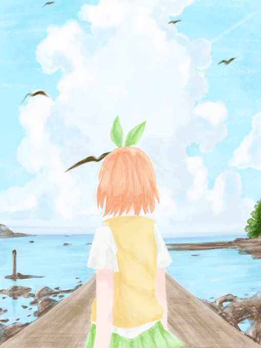 もちろん、中野四葉推しです!

 #いい推しの日 
#五等分の花嫁 