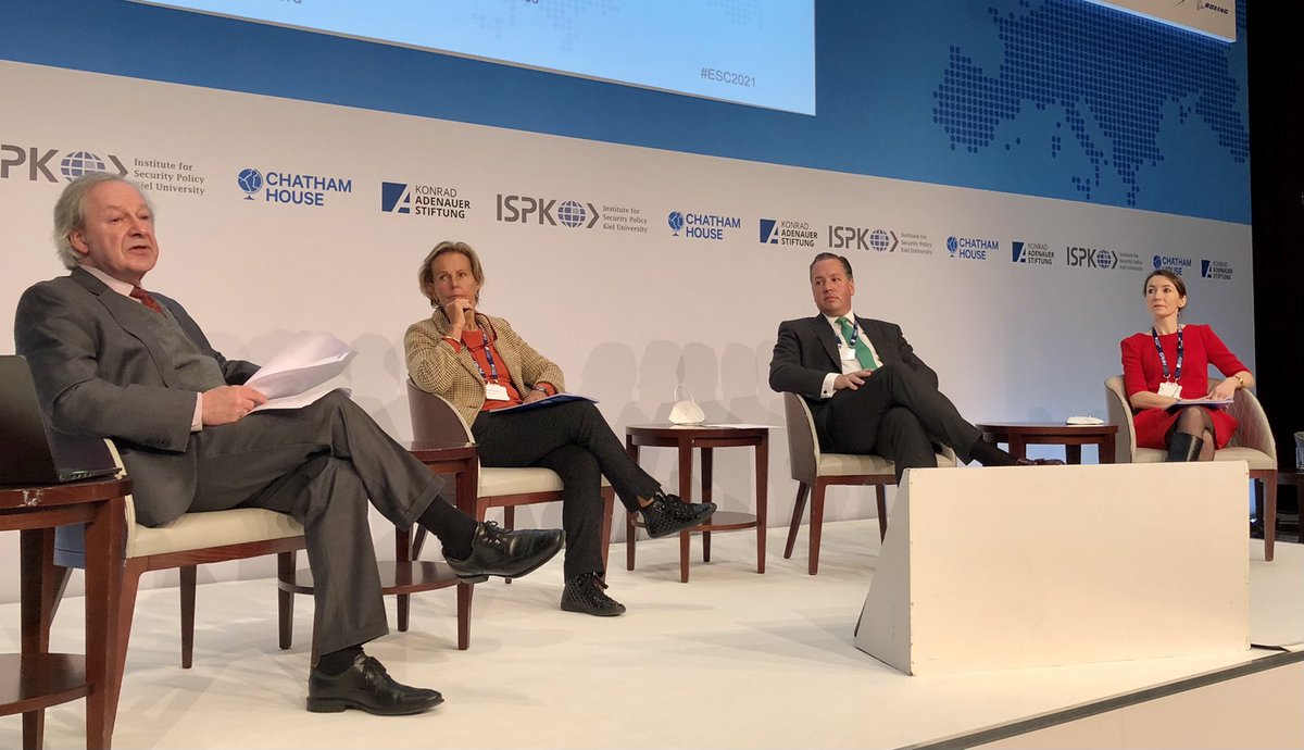 The Franco-German relationship is insufficient to drive European / EU policy-making, but remains indispensable. So all eyes are on the German coalition negotiations. <a href="/StevenErlanger/">Steven Erlanger</a> opens 8th European Strategic Choices conf in Berlin hosted by <a href="/ChathamHouse/">Chatham House</a> <a href="/ISPK_org/">ISPK</a> &amp; KAS #ESC21