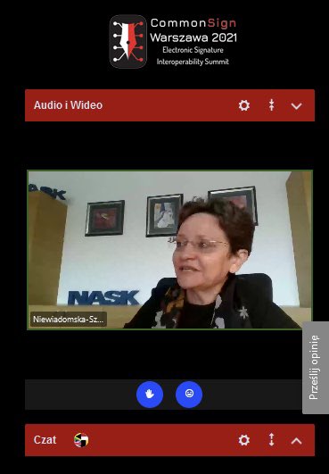 NASK_pl's tweet photo. 10 jubileuszowa edycja konferencji #CommonSign: „Dekada e-administracji i e-biznesu w Polsce – identyfikacja i uwierzytelnienie” wystartowała ‼️
Otwarcie konferencji z udziałem Zastępcy Dyrektora @NASK_pl prof. Ewy Niewiadomskiej-Szynkiewicz.
Więcej ➡️ https://t.co/YYlSq7Xxar https://t.co/if7mBNJPb5