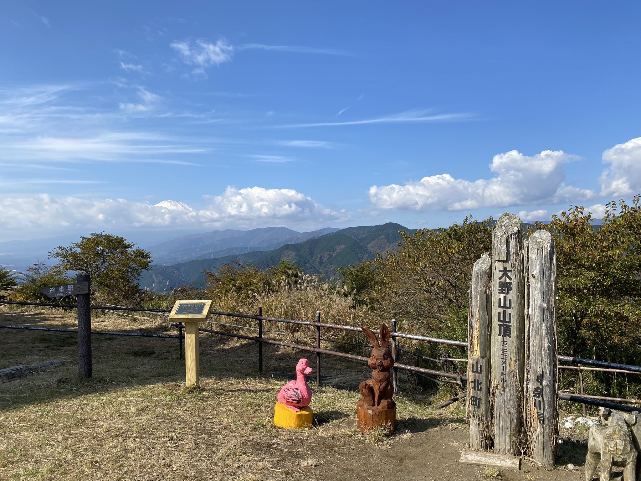 のな Colorfuldrop 大野山ハイキングに行ってきました 富士山は雲でほとんど隠れちゃってたけど天気良くて本当に気持ちの良い一日を過ごせました 楽しかったー 幸せ 大野山 山北 ハイキング 登山 T Co Kuk6g12vlr Twitter
