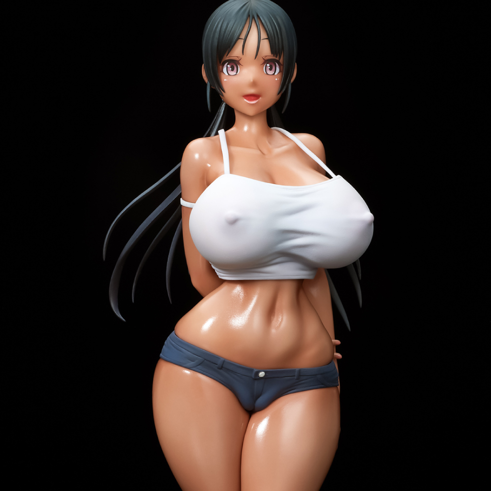 Q_six_hobby's tweet photo. 【特集】Q-sixのフィギュア紹介企画、今回は褐色肌特集です！ 褐色による健康的なセクシーさが魅力的で、白い肌よりも更に体の立体感が際立つ仕上がりとなっております✨
#橘このみ #阿部乃湊 #イヴリン・ケレブリアン #フリジア・オルンシュタイン https://t.co/spvEbyoXlv