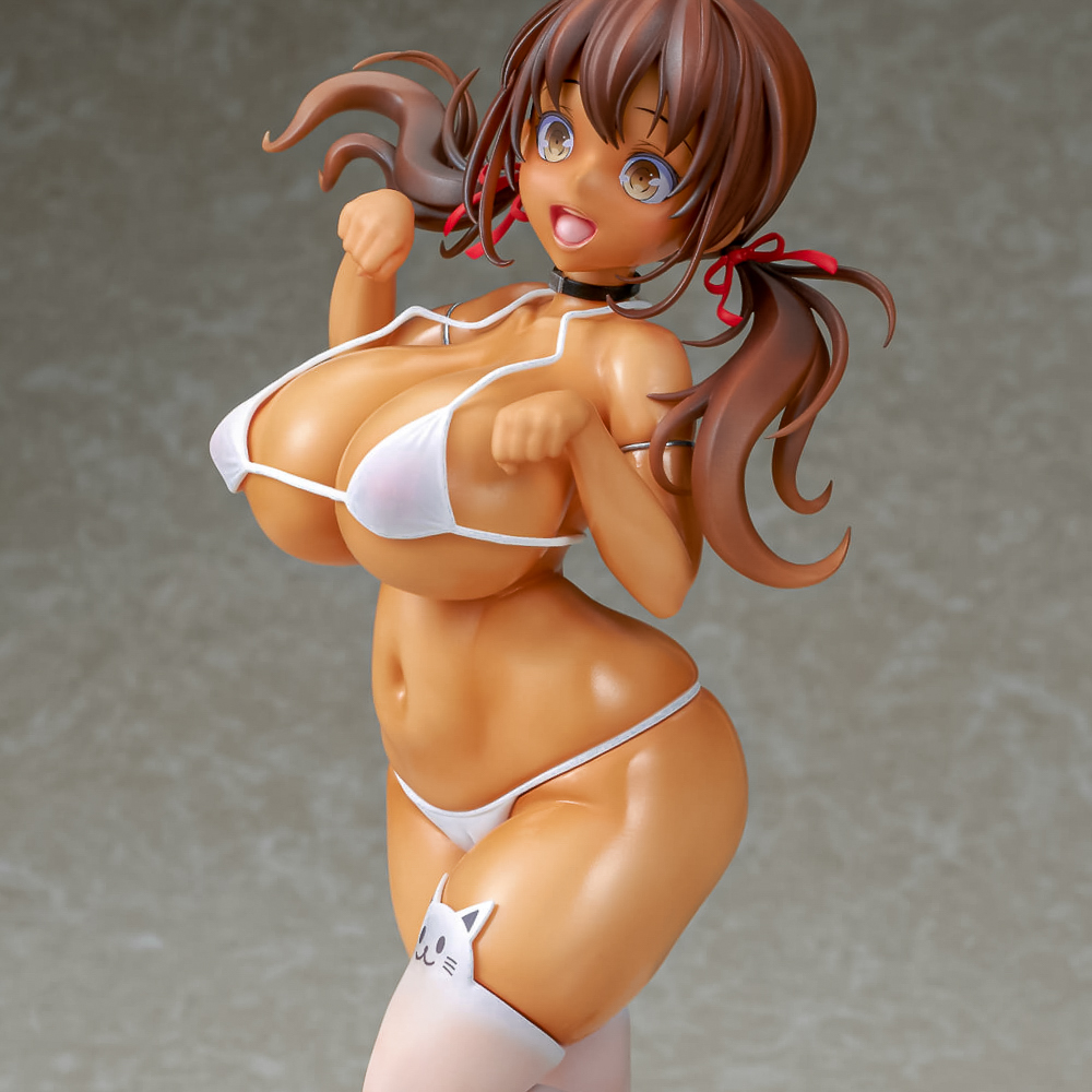 Q_six_hobby's tweet photo. 【特集】Q-sixのフィギュア紹介企画、今回は褐色肌特集です！ 褐色による健康的なセクシーさが魅力的で、白い肌よりも更に体の立体感が際立つ仕上がりとなっております✨
#橘このみ #阿部乃湊 #イヴリン・ケレブリアン #フリジア・オルンシュタイン https://t.co/spvEbyoXlv