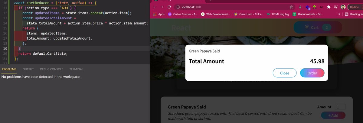 Jeongyoungkim's tweet photo. DAY 76
Practiced React: Love to see "No Problem have been detected in the workspace"
#100DaysOfCode #javascript #React #CodeNewbie #Creative #edabit https://t.co/QyoCP3PvOD