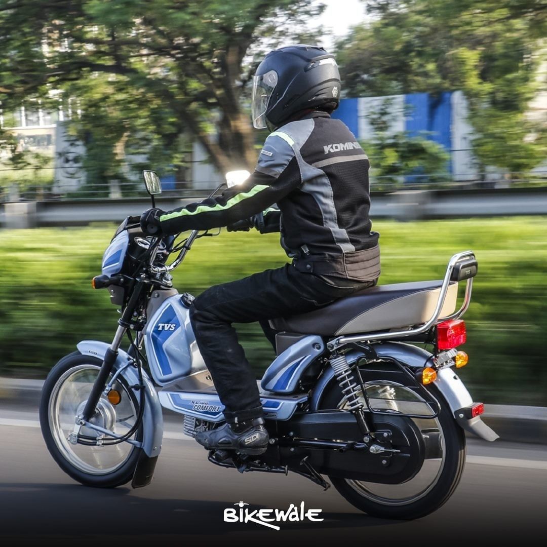 BikeWale's tweet photo. The #XL100 is TVS's highest-selling product for a reason. It is reliable, offers excellent fuel efficiency and is inexpensive to maintain or buy.
For more details: https://t.co/TRt3vgWbbB

#BWPhotos #TVSXL100Comfort #TVSXL100 https://t.co/UXiR8q3UMI