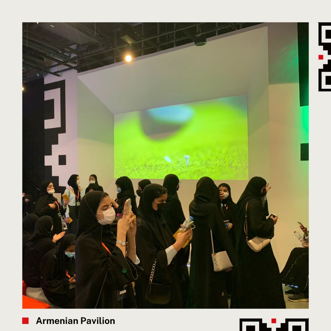 ethnotecham's tweet photo. Armenian Pavilion of Expo 2020 Dubai continues to welcome all its guests from all over the world. Pictures right from the spot.

#expo2020dubai #expo2020 #ethnotech #armenia #connectingminds #creatingthefuture #UAE #dubai https://t.co/TlpcY5B7wz