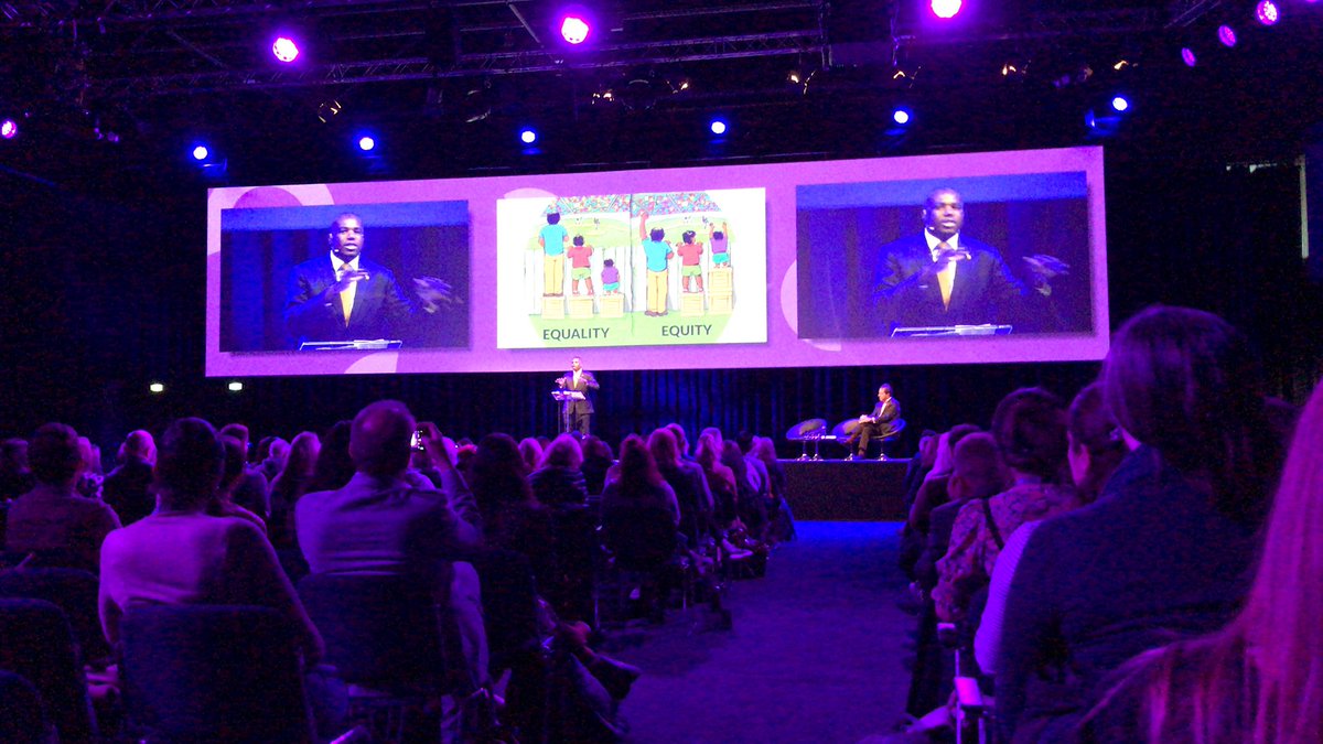 MP @DavidLammy kicks off the second day #cipdACE talking about racial inequality at work