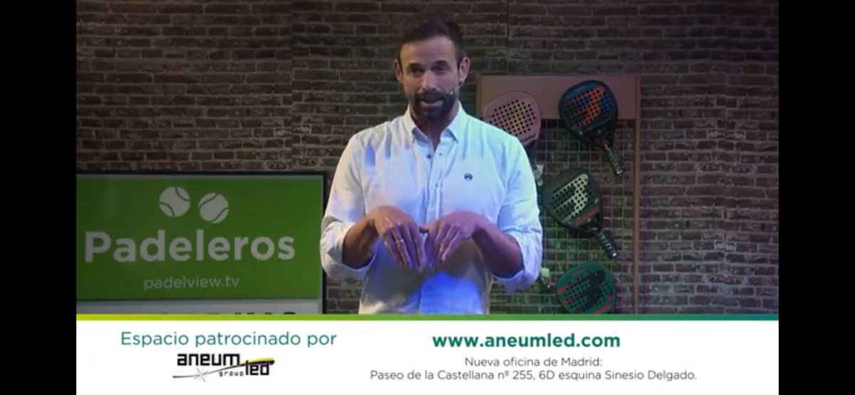 AneumLED's tweet image. Gracias por la generosidad y profesionalidad de @PadelView #Padeleros1 #Led #Eficiencia 
@aneumled con el deporte y con el #padel
