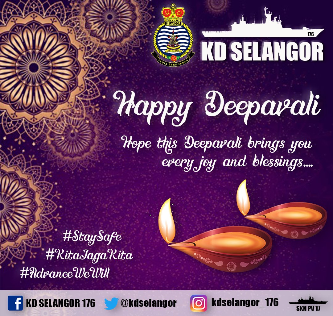 Wishing everyone a very Happy Deepavali, and hoping that it brings you lots of joy and blessings despite the COVID-19 endemic period. #StaySafe #KitaJagaKita #AdvanceWeWill