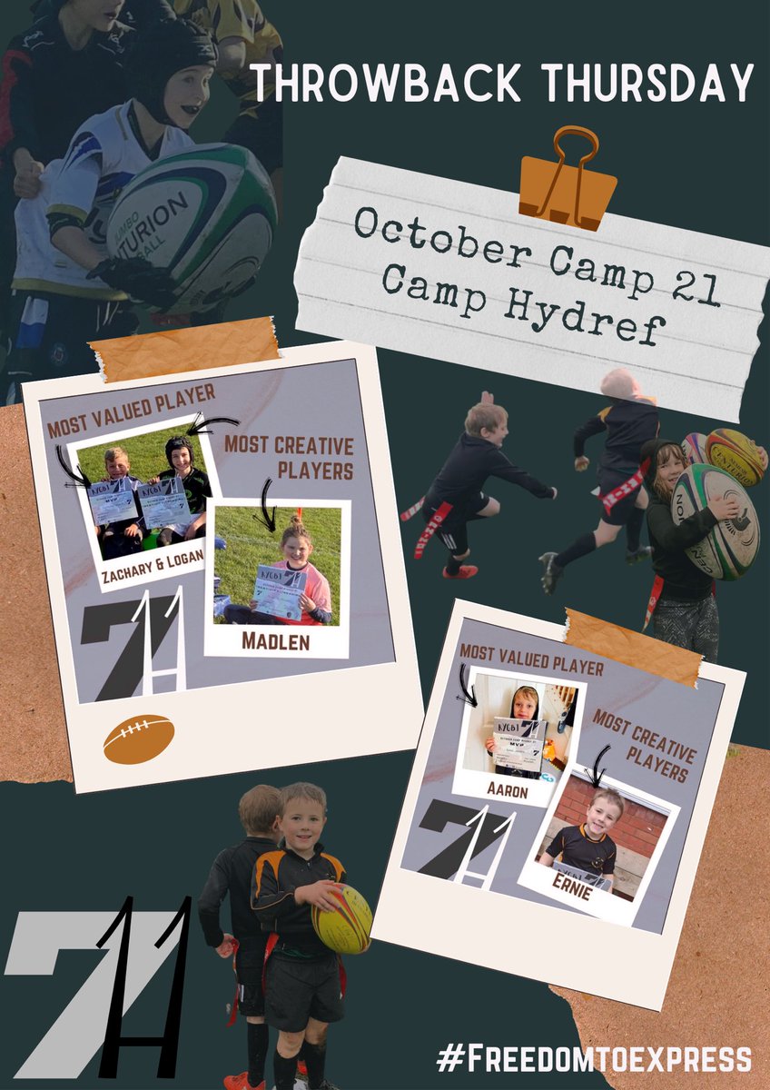 rygbi711's tweet photo. #ThrowbackThursday  #CampHydref #OctoberCamp @colwynbayrugby @CRNantConwy @DreigiaurGRugby 🎃🏉 https://t.co/GLhX8Qk7YF