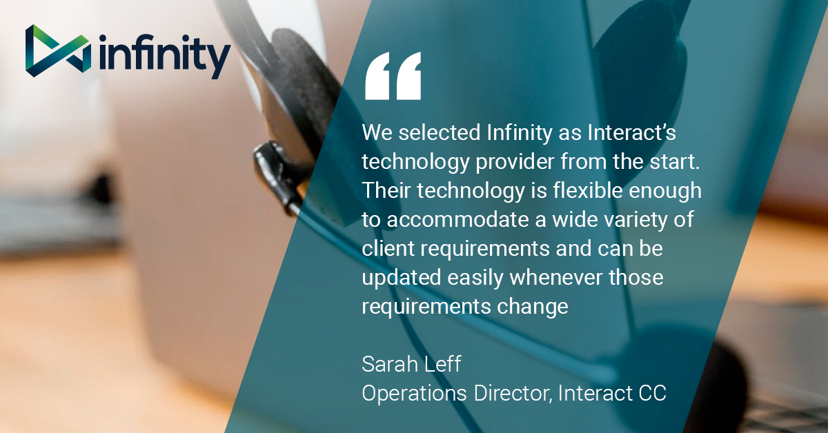 Our workflow solutions deliver transformation and insight to brands across the world. Our technology is adaptable and can be tailored to solve business problems across a variety of industries. Find out more at: infinityccs.com #workflows #technology #callcenter