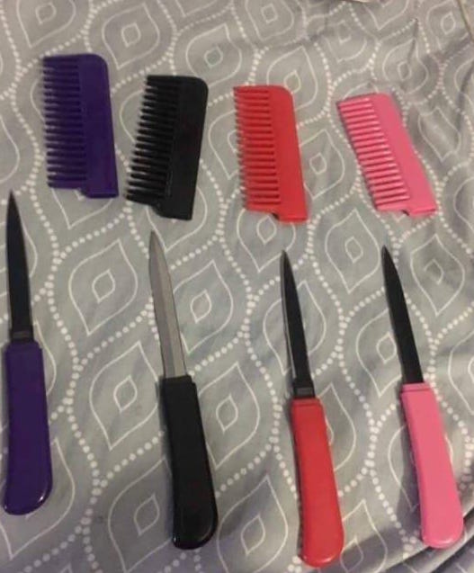 AfyaBora_Ke's tweet photo. School administrators, parents and everyone be aware of these "combs".

 #MwaiKibakiConventionCentre | Juliani | Happy Diwali | #BabaWhileYouWereAway | Joe Mucheru | Eric Omondi https://t.co/nyFLTONtOn