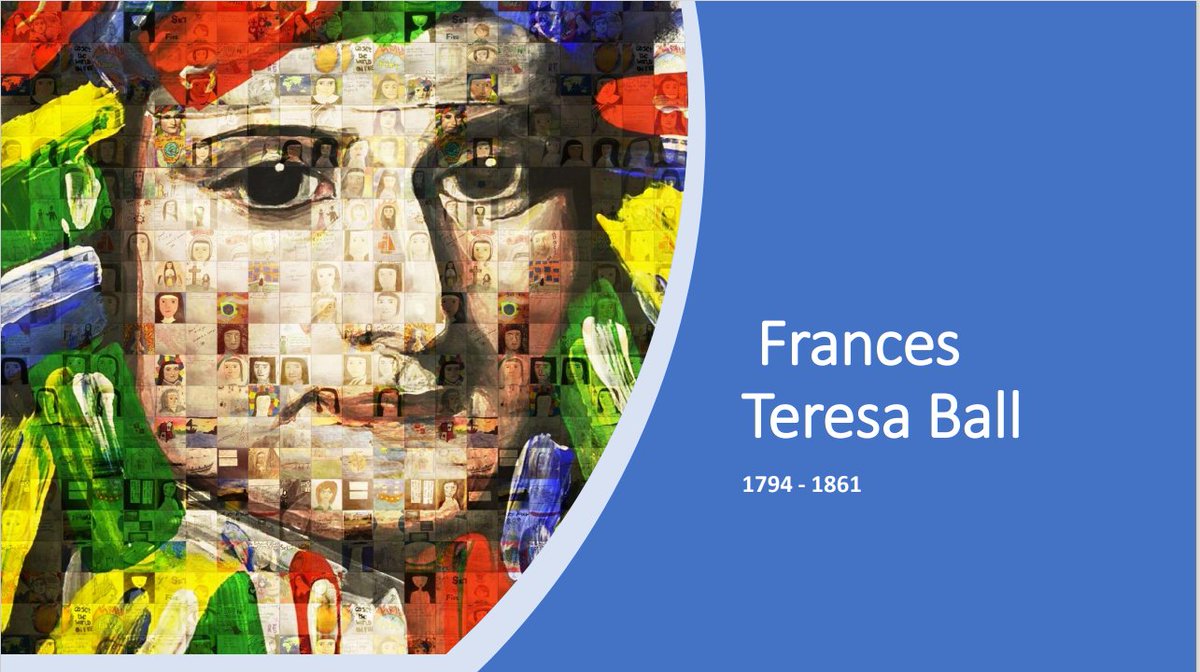 LoretoFaithDev's tweet photo. On this day in 1822, Teresa Ball & two companions arrived in Rathfarnham. Schools at #LoretoAbbey, #GrangeRoad, @Loreto_Beaufort secondary & primary schools were subsequently established. "Judge one another kindly, loving and trusting each other loyally in thought and in deed.” https://t.co/roHII6p7zJ