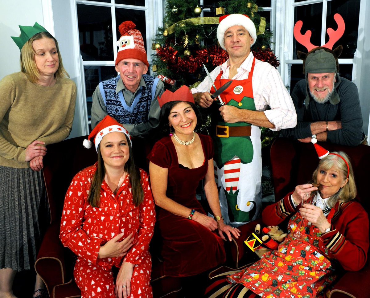 Well, that’s all our cast intros done for our upcoming show - Season’s Greetings! Please come and join us next week at the beautiful Theatre Royal 

theatreroyal.org/shows/seasons-…

#localtheatre
#alanayckbourn