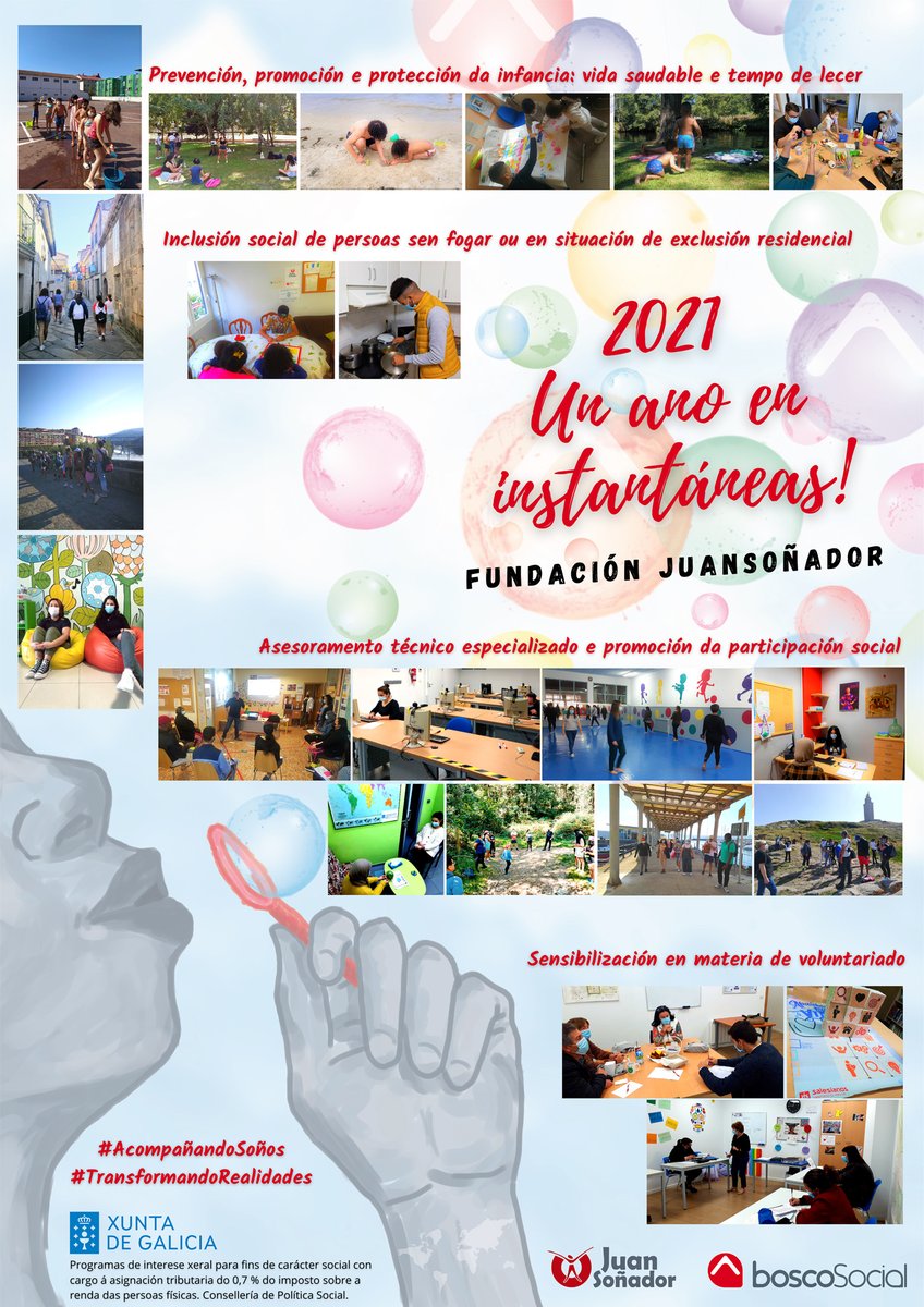 fundacionjuans's tweet photo. ¡Gracias a todas las personas implicadas en estas instantáneas! ❤️
"El contacto con nuevas vidas, siempre enriquece la vida propia" 
Os dejamos la noticia completa, con todo el significado detrás de este cartel 🥰
📌https://t.co/McZAa20jae
#Mira #Emociónate #Cuida #Transforma https://t.co/YREu8eEDkp