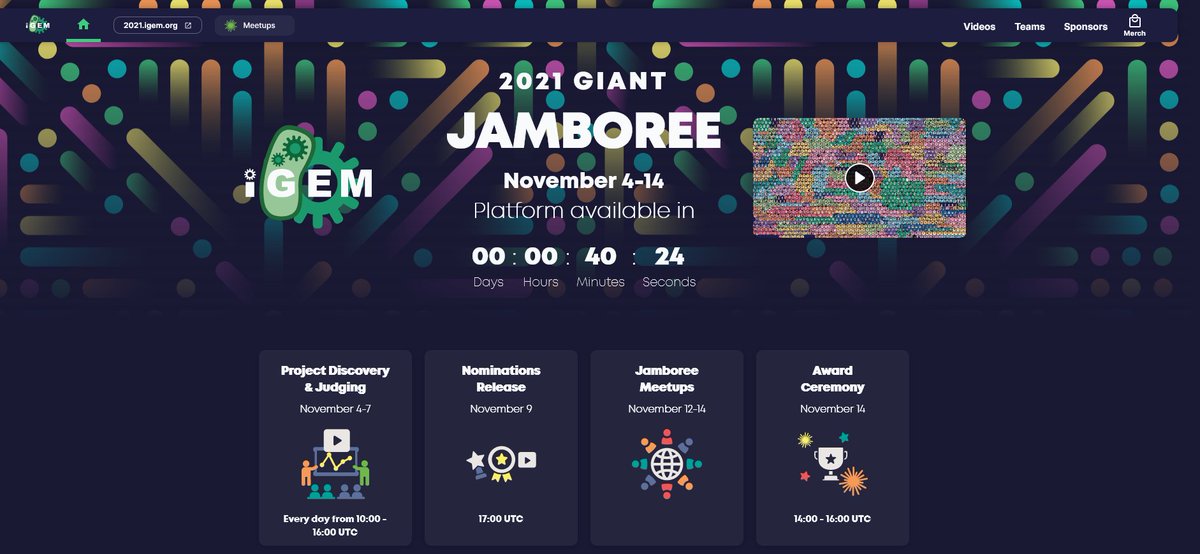 Sarah G. Hualde (@hualdeg) on Twitter photo …less than an hour! We're ready! 🌱
Nuestro equipo @NavarraBG_STEM con su proyecto #aRADIAMARS está listo para unirse a la #GiantJamboree #iGEM2021 <a href="/planetaSTEM/">Planeta STEM</a> <a href="/iGEM/">iGEM Headquarters</a> <a href="/pamplonetario/">Planetario Pamplona</a> <a href="/IdAB_CSIC/">Instituto de Agrobiotecnología - CSIC</a> #STEM #synbio #mars …less than an hour! We're ready! 🌱
Nuestro equipo @NavarraBG_STEM con su proyecto #aRADIAMARS está listo para unirse a la #GiantJamboree #iGEM2021 <a href="/planetaSTEM/">Planeta STEM</a> <a href="/iGEM/">iGEM Headquarters</a> <a href="/pamplonetario/">Planetario Pamplona</a> <a href="/IdAB_CSIC/">Instituto de Agrobiotecnología - CSIC</a> #STEM #synbio #mars