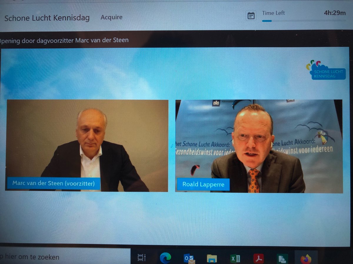 k_blaauw's tweet photo. De Schone Lucht Kennisdag is gestart. @lapperre trapt af. We moeten en in actie komen en blijven investeren in kennisontwikkeling. 
Dat kunnen en willen we niet alleen doen. Input van u allen is daarvoor ongelofelijk belangrijk https://t.co/mhlccIwtX4