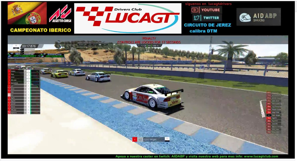 CAMPEONATO IBERICO | 7.CIRCUITO DE JEREZ (comentada)
twitch.tv/videos/1195144…