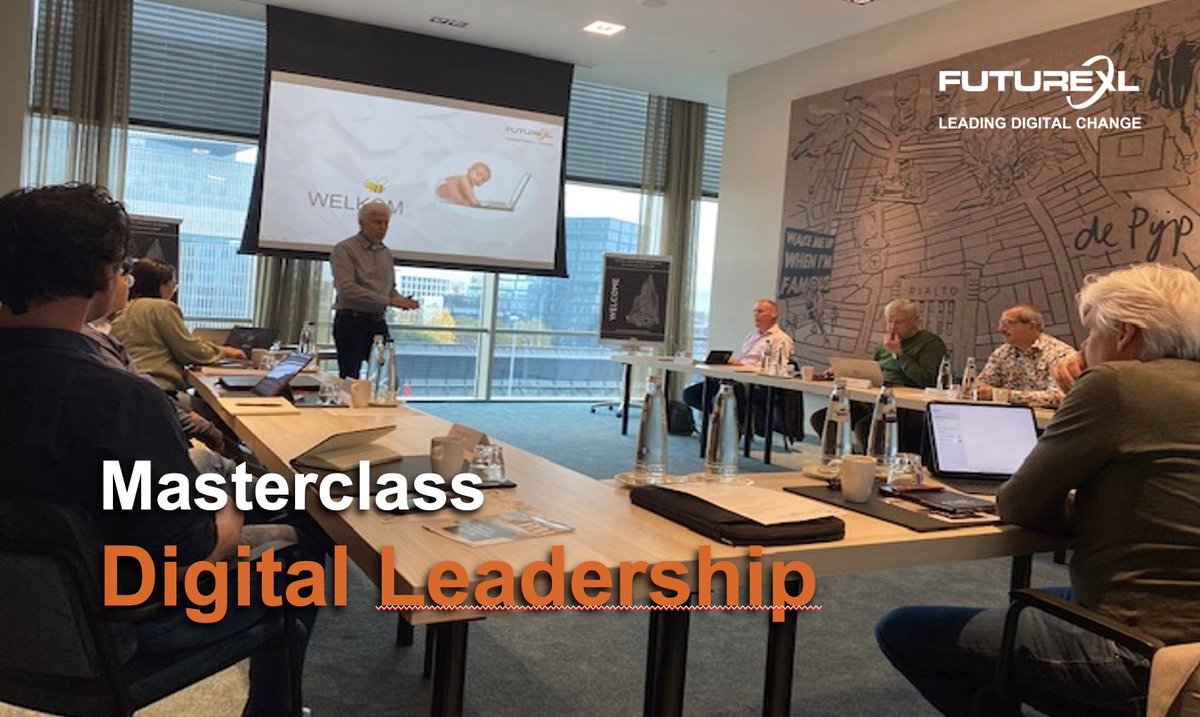En we zijn weer gestart! Een nieuwe Masterclass Digital Leadership! #Ikigai ⁦@xl_future⁩