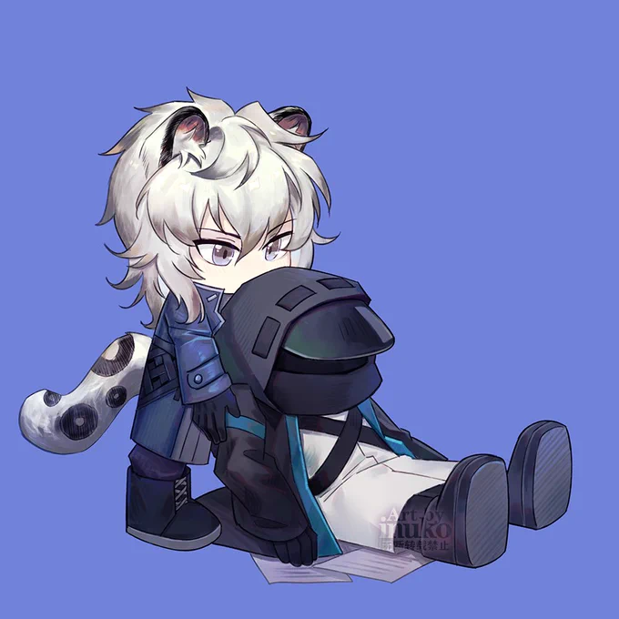 钥匙扣的图图2~

#アークナイツ 
#サリア  #スカジ #シルバーアッシュ 
