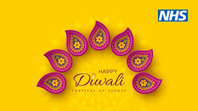 ChristieStaffHW's tweet photo. Happy Diwali to all our staff who are celebrating. Wishing you and your families happiness, prosperity and joy. #FestivalOfLights #Diwali2021 https://t.co/cPSdnDrDeU