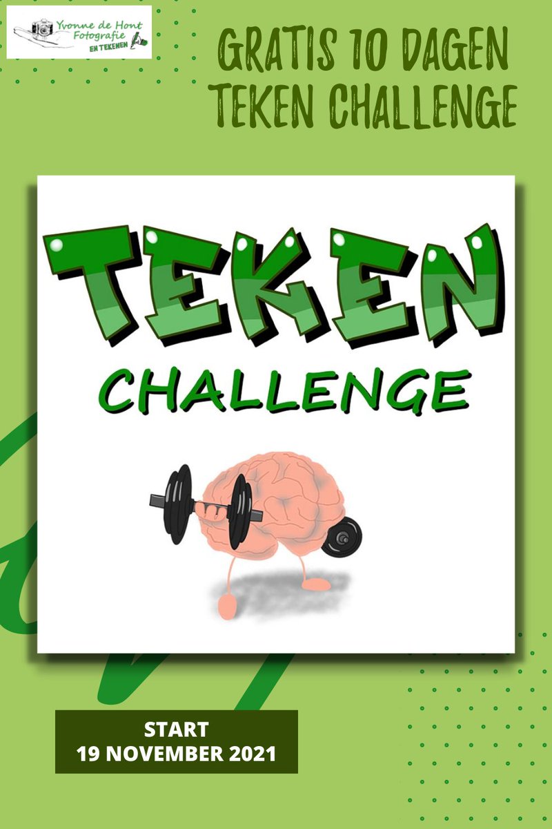 yvonnedehont's tweet image. Vergeet niet om je NU aan te melden voor de gratis 10 dagen Teken Challenge 2021. Want van 19 november 2021 gaan we van start.
yvonnedehont.nl/10-dagen-teken… 

#tekenchallenge #creativiteit #trainyourbrain #rechterhersenhelft #challenge