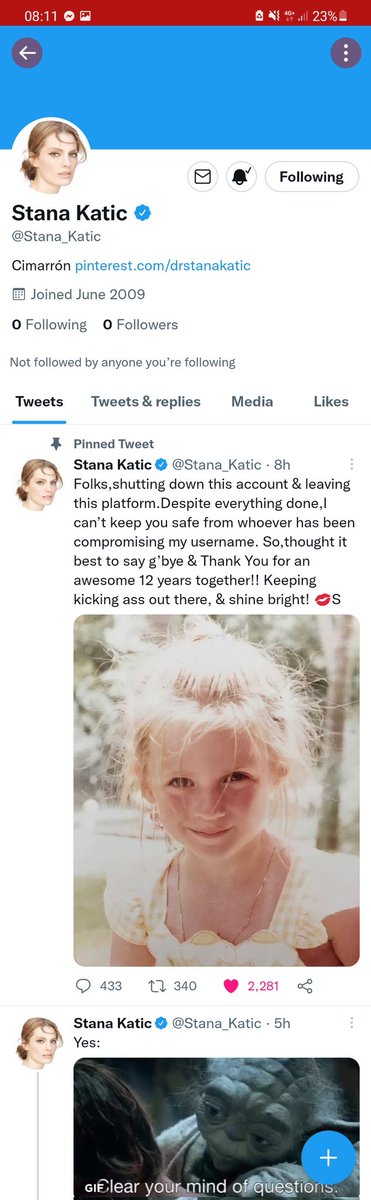 cariesmatic's tweet photo. Well, another day another visit to this page. Dunno. I feel sad &amp; yet i keep doing it 😩🤷🏻‍♀️ i need help. 😶 @Stana_Katic #StanaKatic https://t.co/2Q8MdoE1cl