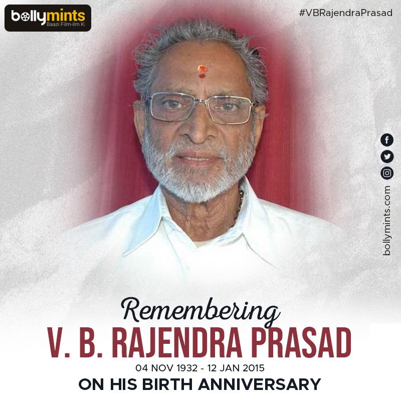 Remembering #VBRajendraPrasad on his Birth Anniversary!