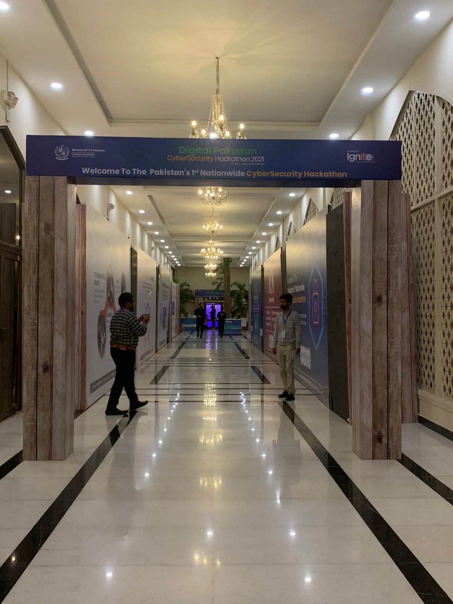 shesecpakistan's tweet image. Hats off to the team of @IgniteNTF &amp;amp; @MoitOfficial for arranging a nationwide #CybersecurityHackathon challenge together with security sessions, which was a long-needed thing to fill the void of #security culture, awareness, and importance in Pakistan. 🙌🏼🙌🏼