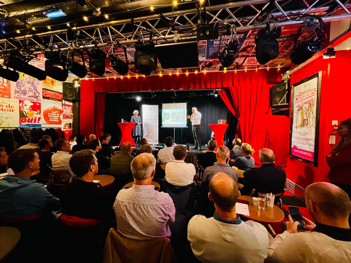 [UNGE Occitanie]

Aujourd’hui, nous sommes au #Théâtre 3T à #Toulouse pour la #Masterclass « valoriser la profession du #géomètreexpert ». Une journée de #formation avec une cinquantaine de participants dans un lieu atypique. Merci à nos experts <a href="/fredegenicot/">Frédérique Genicot</a> et <a href="/fredericduval68/">Frédéric Duval</a>