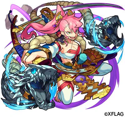 【お知らせ】
『モンスターストライク』にて
フツヌシ(獣神化前・獣神化後)のデザイン・イラストを担当いたしました!
キャラの設定を見て似合いそうだったので前から描いてみたかったモヒカンにしました。
#モンスト #モンスト作品公開 
