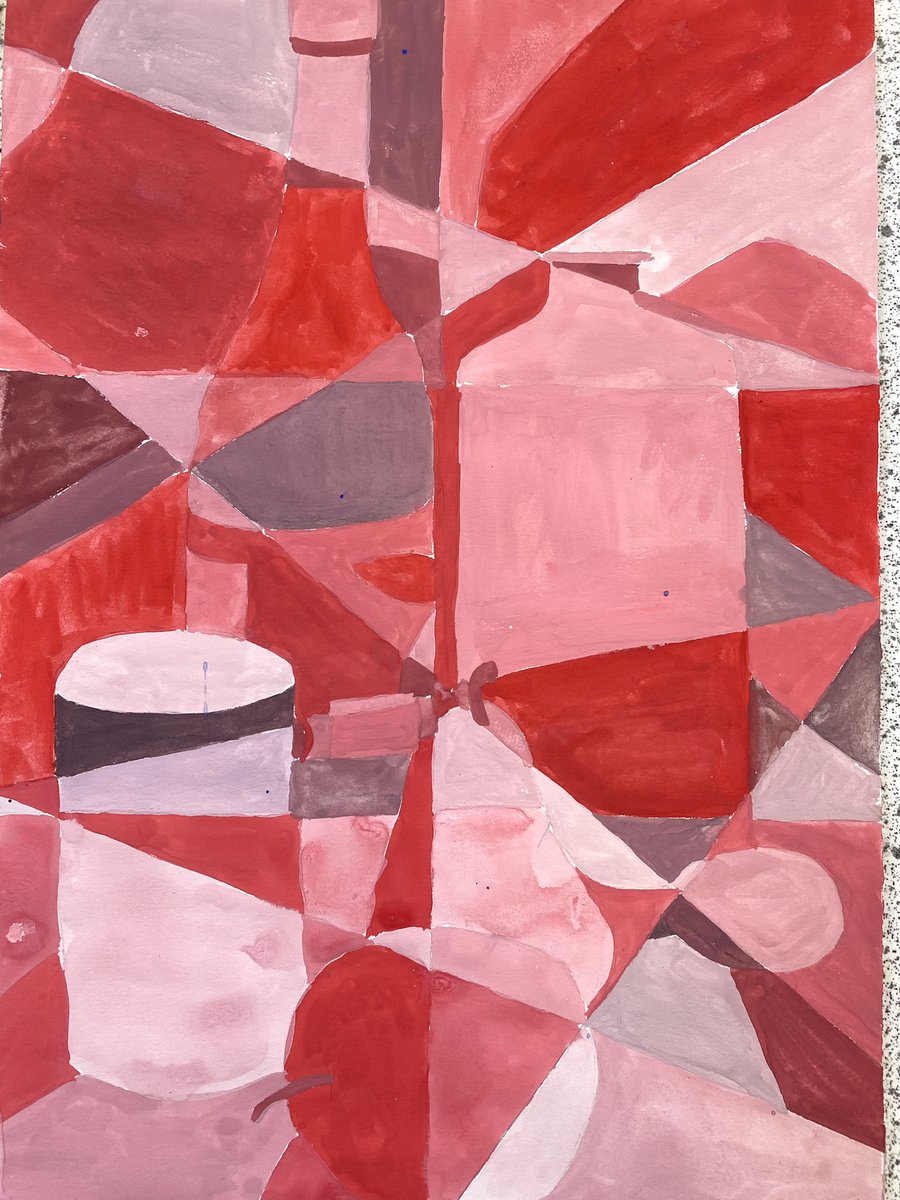 ArtDesignUpton's tweet photo. Our talented year 9 have been studying tint tone and shade of colour and looking at composition in still life. Well done ladies! 👏🏻👍🏻 #secondaryart #painting #stilllife https://t.co/osNKXIXfr3