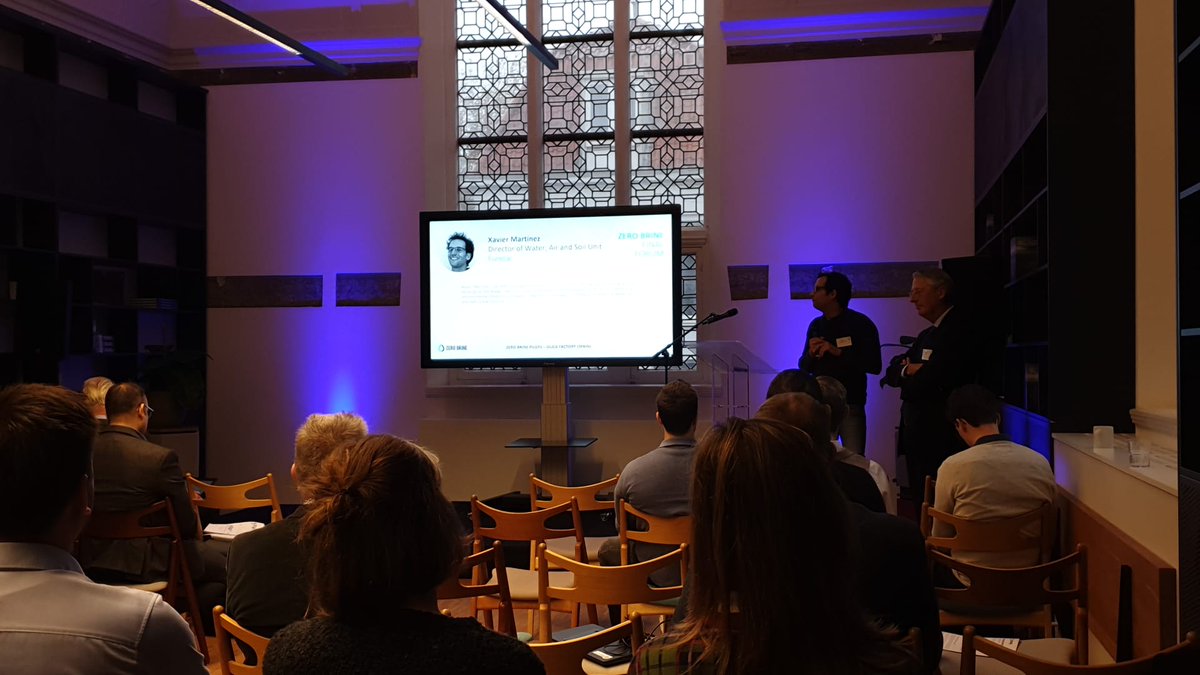 zero_brine_'s tweet photo. #ZeroBrine final conference underway in #Delft Old Library with all partners and presentation here of the 4 Case Studies with @tudelft Coordinator and @Eurecat_news https://t.co/dK2aNBGwGu