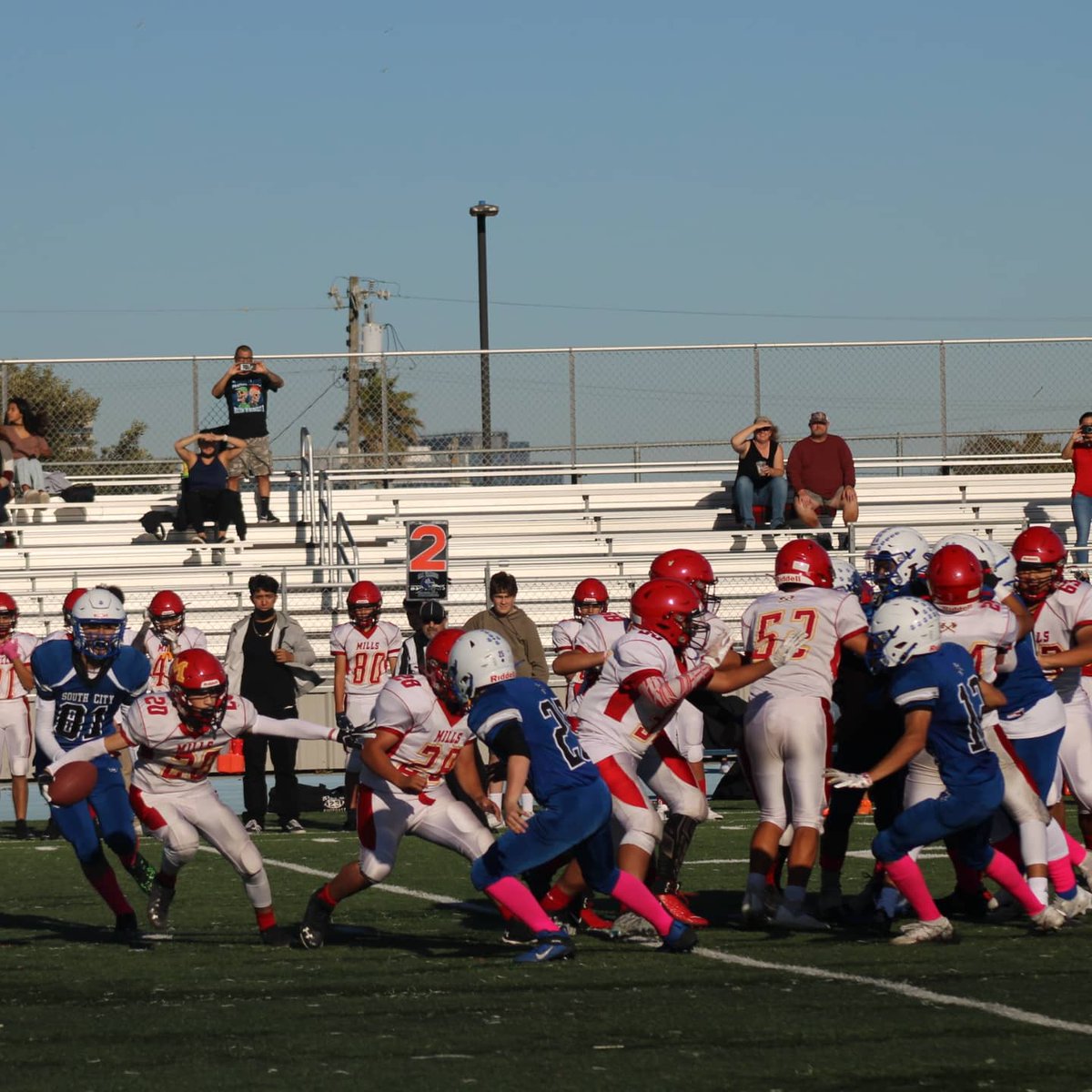 SSFWarriors's tweet photo. #SSF Football is playing defense the right way under Defensive Coordinator &amp; @SSFHSWarriors #alumni #FernandoPalomina ( @TortaPalomino ). https://t.co/pVVbFCwcFr