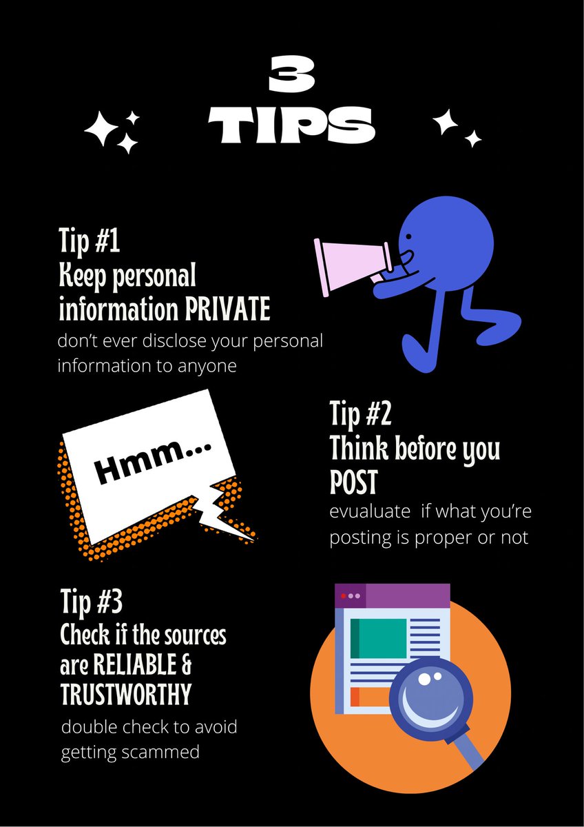 chuazandro31's tweet photo. Here are three tips on how to combat the challenges in media and information.
#MILOppChaPow
#SecchiB
#XUMIL2021 https://t.co/ognep0Ru6F