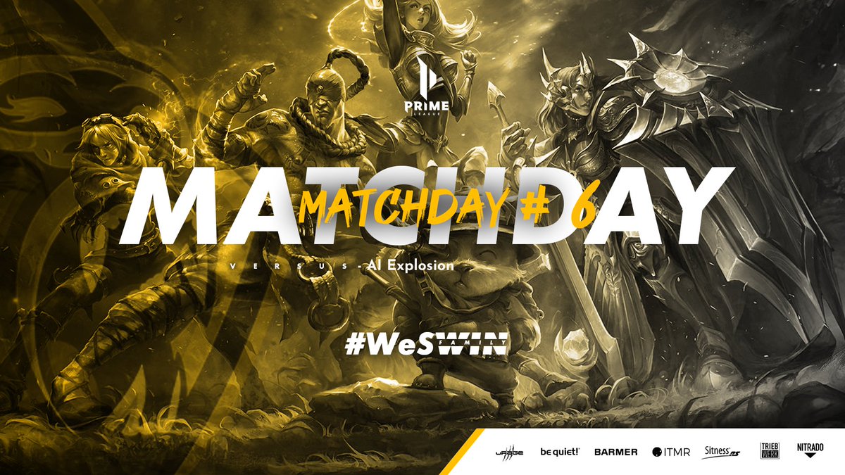 WeSports_LoL's tweet image. The community team #WeSResort will play 🆚 #AiExplosion on their next #PrimeLeague matchday 🔥🔥

Good luck bois 🍀
@WeS_Joshayyy
#xTheRacer
@WeSDaveN
@cyrillian06
@mehxqq

This time it&apos;s going to be the #WeSWin 🦍💪