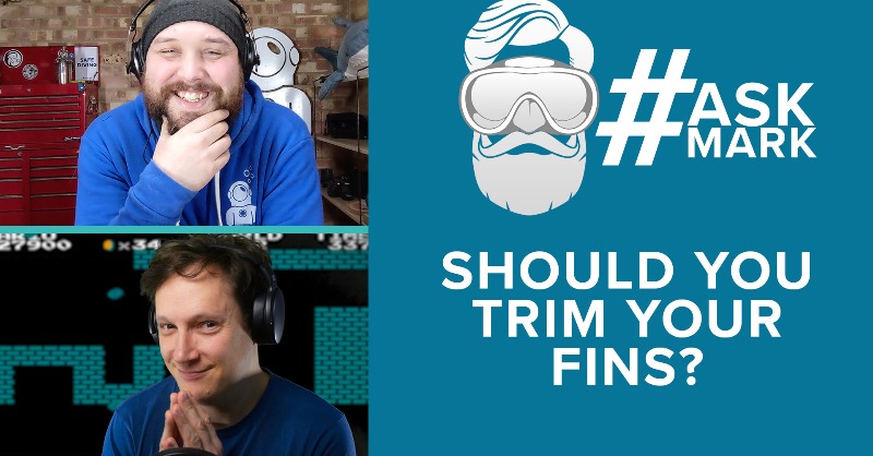 simplyscuba's tweet photo. So should you trim your fins? Is the Mare XR Active heating vest good? What’s the best way to trim your neck seal? Mark answers these questions and plenty more in this episode of Ask Mark.

#askmark #yourquestions #yourcomments #ama #scubadiving #scuba #diving #simplyscuba
