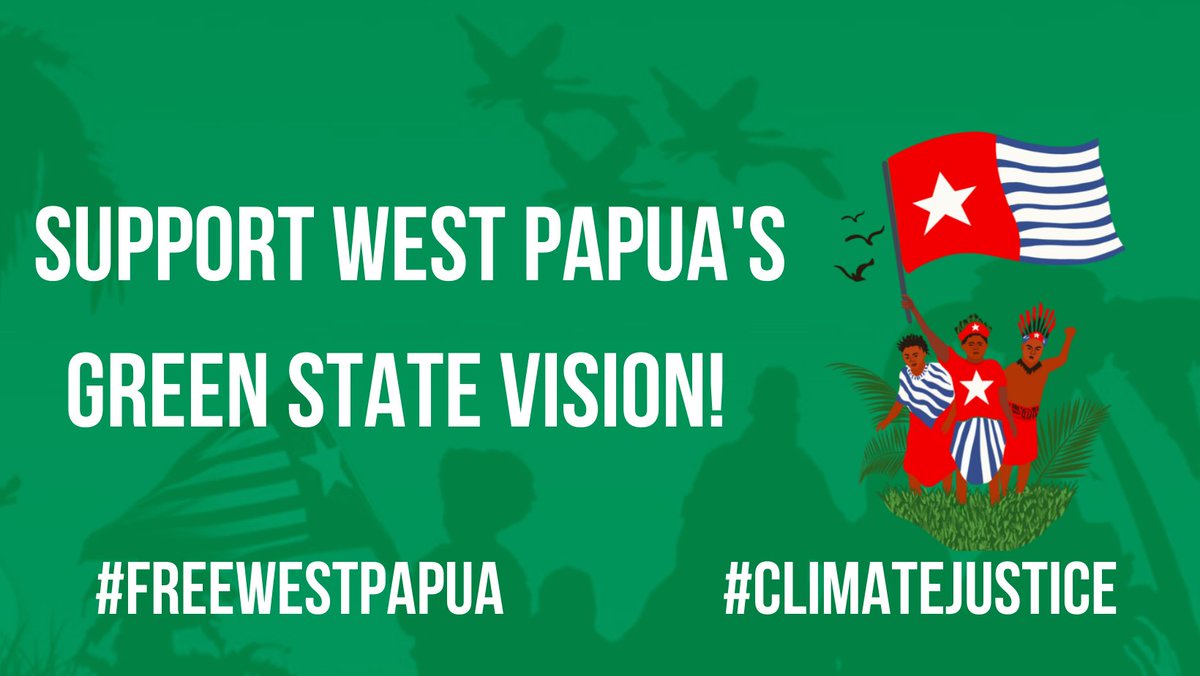 DancingTurtleHQ's tweet image. West Papuan leaders will launch a historic Green State Vision at #COP26 today, demonstrating how an independent #WestPapua will have a sustainable relationship with the natural world.

Live stream at 12pm: youtube.com/watch?v=833QZL… #GreenStateVision #COP26Glasgow  #FreeWestPapua