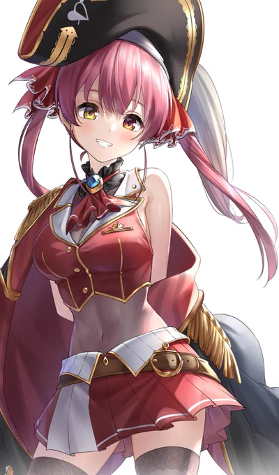 船長おかえり〜🏴‍☠️
 #マリンのお宝 