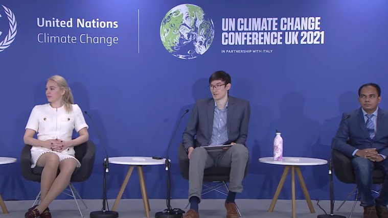 Our CTO <a href="/GopalMohoto/">Gopal Kumar Mohoto</a>  at <a href="/COP26/">COP26</a> panel on youth in engineering for climate action. Livestream: youtube.com/watch?v=utSFAy…
<a href="/WFEO/">WFEO</a> #GYCN