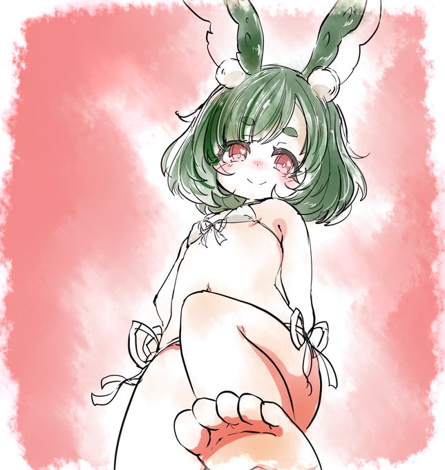 Vカツわらわ....ポーズ練習に良い
#桃色ちよ画廊 