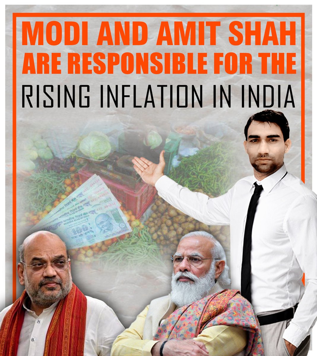 RoomiAnsari's tweet photo. Modi &amp; AmitShah are Responsible for the rising inflation in India | @HansrajMeena

#thursdayvibes #AnnaattheFDFS #Deepavali  #AnnaattheDeepavali #Diwali #FuelPrice #fixedmatch #fixed #FestivalOfLights #matchfixed #NCTDREAM #BoycottHybeNFT #SHIBARMY https://t.co/X4DBIXsrmN