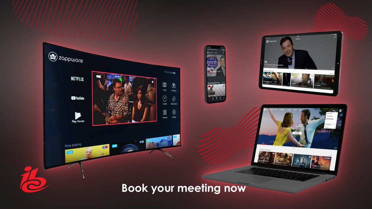 Zappware's tweet photo. Join us in Amsterdam for a hands-on briefing on our new products:

➡️NeXX 4.5 telecom operators 
➡️NeXX 4.5 broadcasters and content owners
➡️NeXX 4.5  for smart TVs
➡️Zappware's back-office enriched with new operator tools

Book your meeting now  ⬇️  https://t.co/JTh5Yv5Ejl https://t.co/l69OZvSL5L