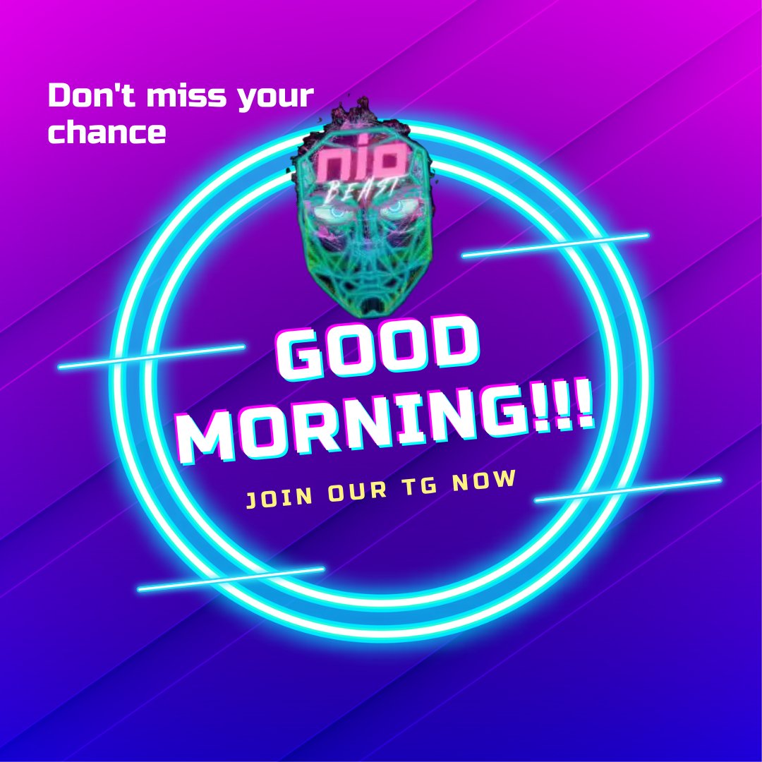 nio_beast's tweet photo. We have BIG NEWS coming, join our Telegram chat so you don't miss a thing🦾

#BSCGem #BSCGems https://t.co/J8VbI2PCiB