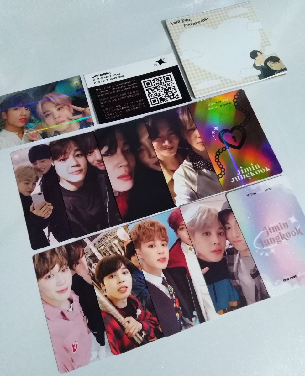 korebuys's tweet photo. κ° #koremails κ±
π @koomincart #KMCartFeedback
late feedback but i already received my jikook pcs β‘ this set is so pretty, lalo na yung qr code :') thank you so much, until the next transaction !! https://t.co/Dj00xxHyVm
