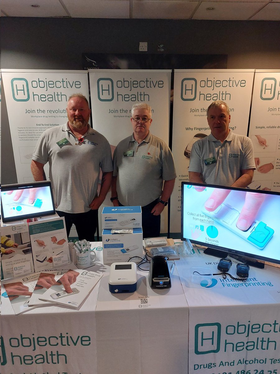 All ready to chat at the #NEEXPO.
Come over to stand GS09 to see how <a href="/iFingerprinting/">Intelligent Fingerprinting</a>  revolutionary drug testing system will change your perception on workplace drug testing.
#safetyfirst #drugtesting #drugfreeworkplace